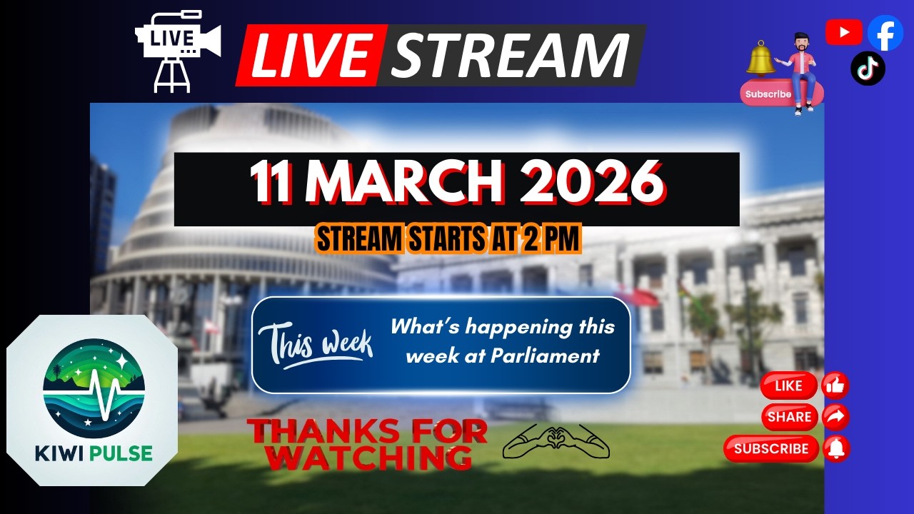 LIVE: 11 MARCH 2026 - NZ Parliament Sitting - SPECIAL DEBATE -  Hon Peeni Henare's valedictory