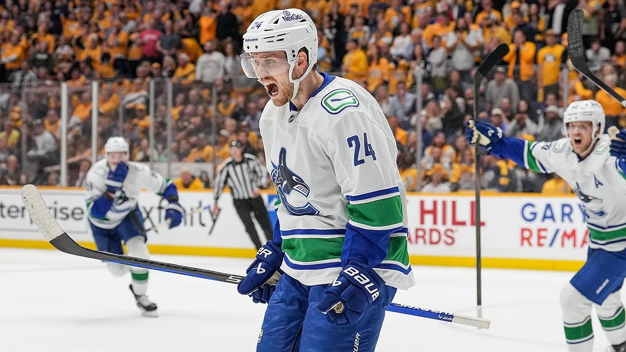 Canucks Win in an Overtime Thriller Versus the Nashville Predators