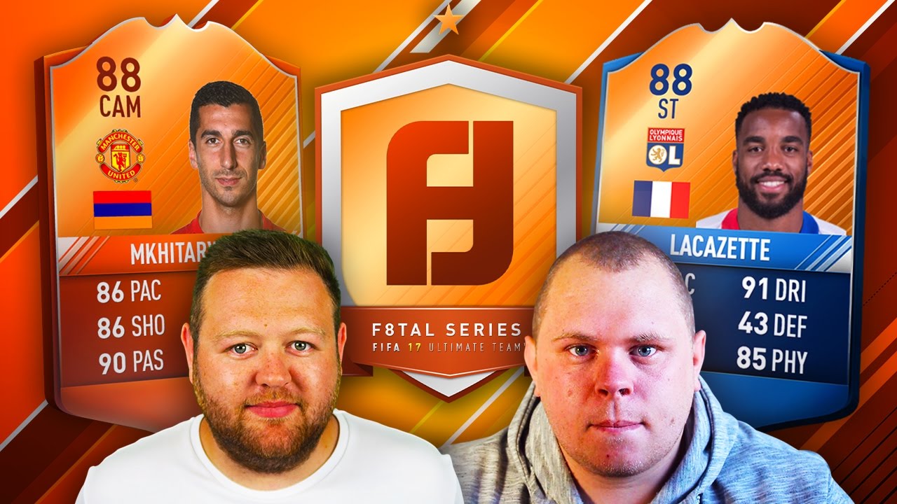 FIFA 17 F8TAL - LA5TY vs MARSHALL89! 88 MKHITARYAN! vs 88 LACAZETTE!