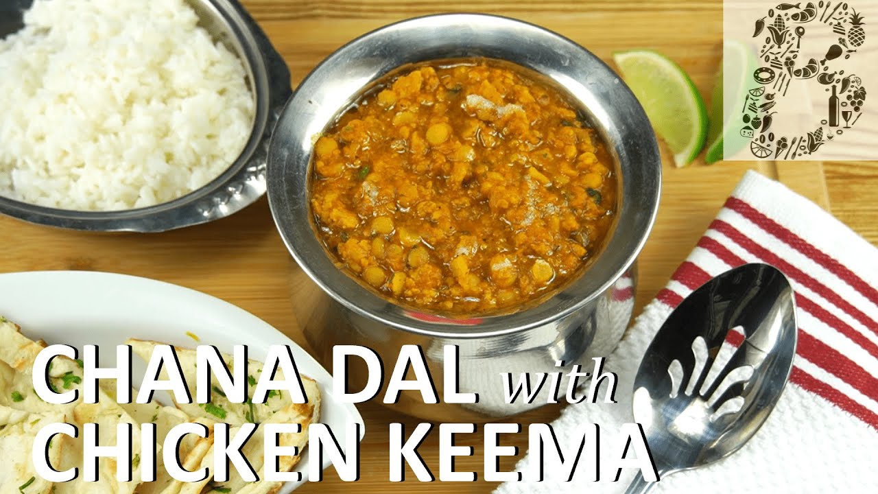 ► Chana Dal with Chicken Keema | Keema Chana Dal | Cook with Bhooribhoj [Tutorial]