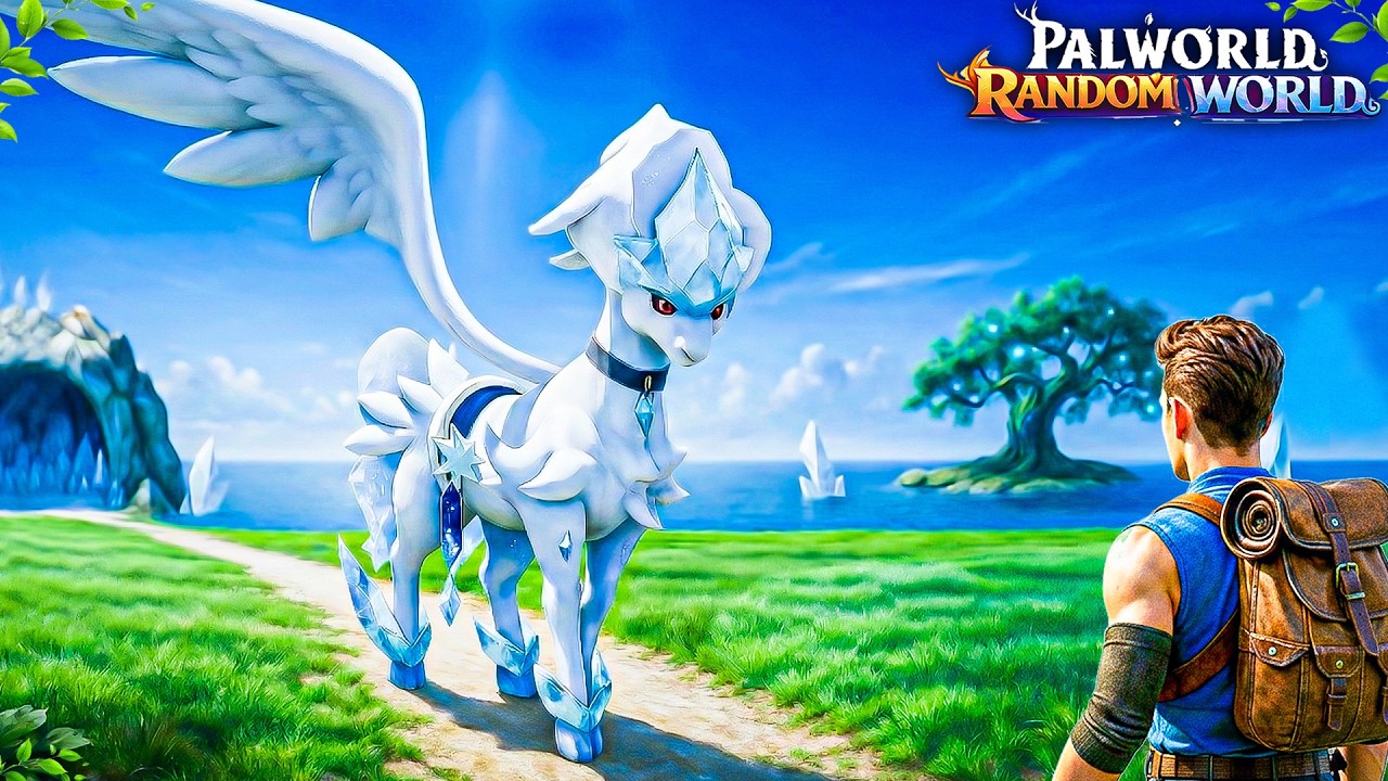 I FOUND LEGENDARY ICE HORSE POKEMON in PALWORLD RANDOM WORLD #11