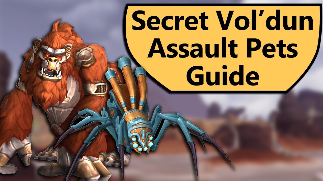 Secret Faction Assault Pets! Rebuilt Mechanical Spider and Rebuilt Gorilla Bot Guide