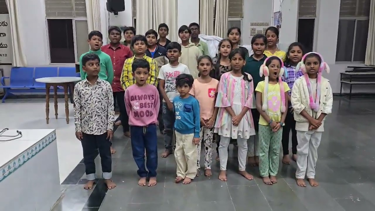 Chuku chuku chuku railubandi|Berachah sunday school children| 