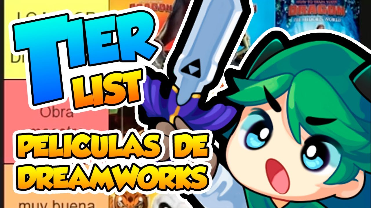Mi Tier List de Peliculas de Dreamworks - DSimphony
