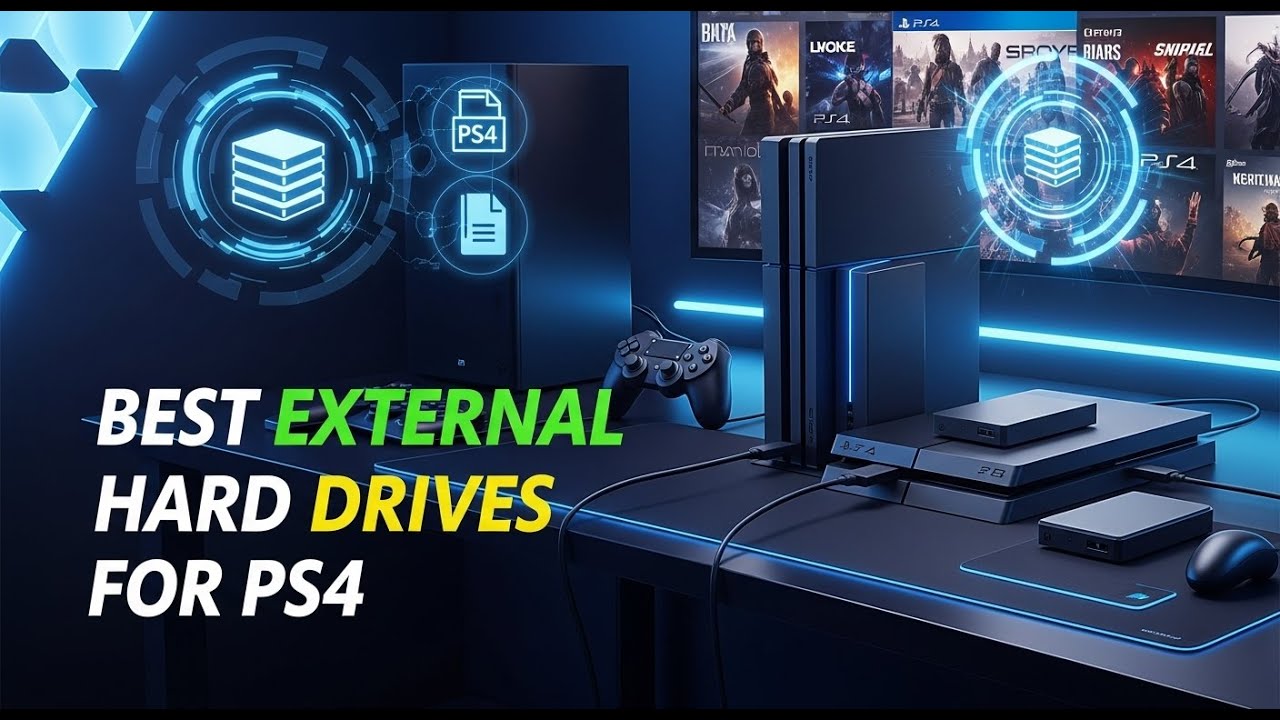 Top 5 Best External Hard Drives for PS4 2026 | The Only Hard Drive Your PS4 Needs