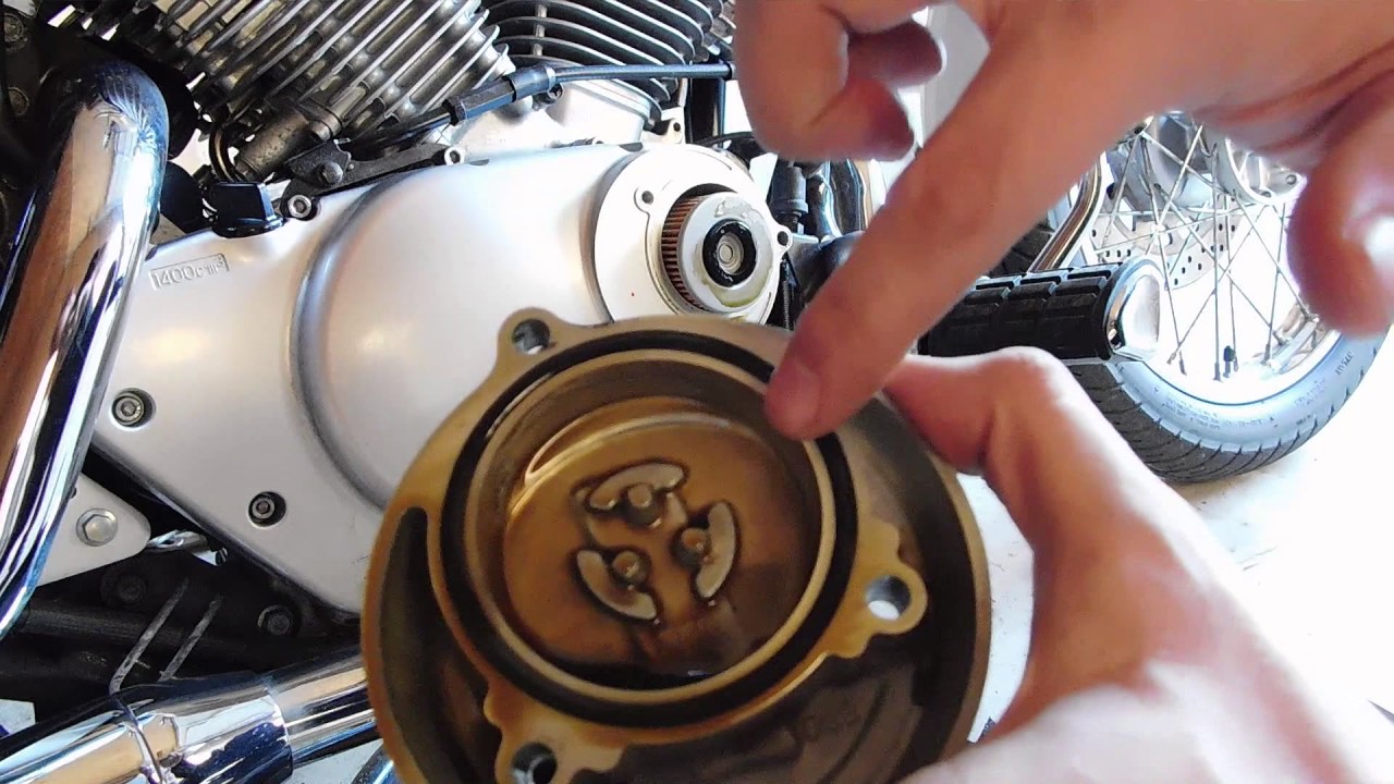 2014 Yamaha V-star 250 Oil Change
