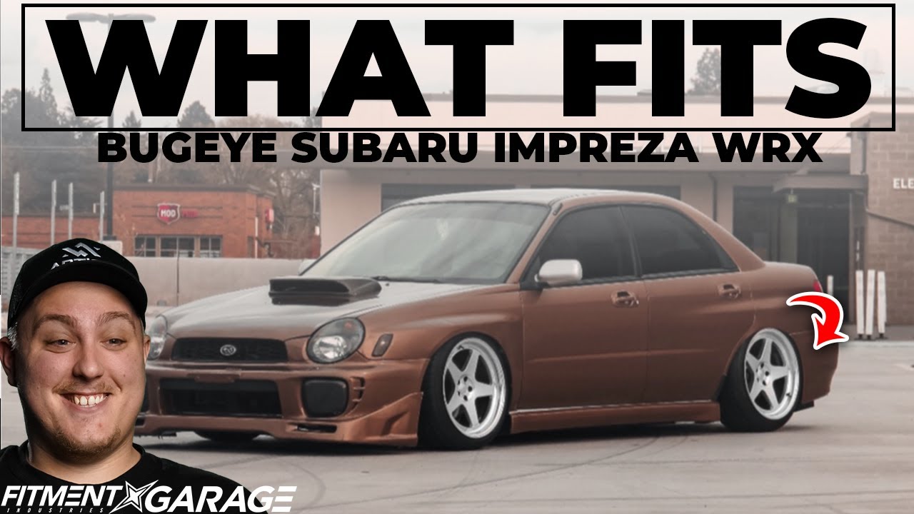 What Wheels Fit a Bugeye Subaru Impreza WRX