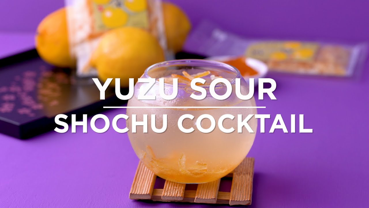 Yuzu Sour (Shochu Yuzu Cocktail)