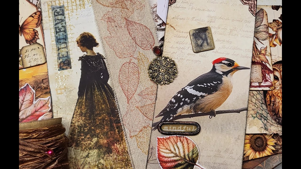 Another Autumn no sew TN style journal = CDT for @TracieFoxCreative   Part 1 of 2