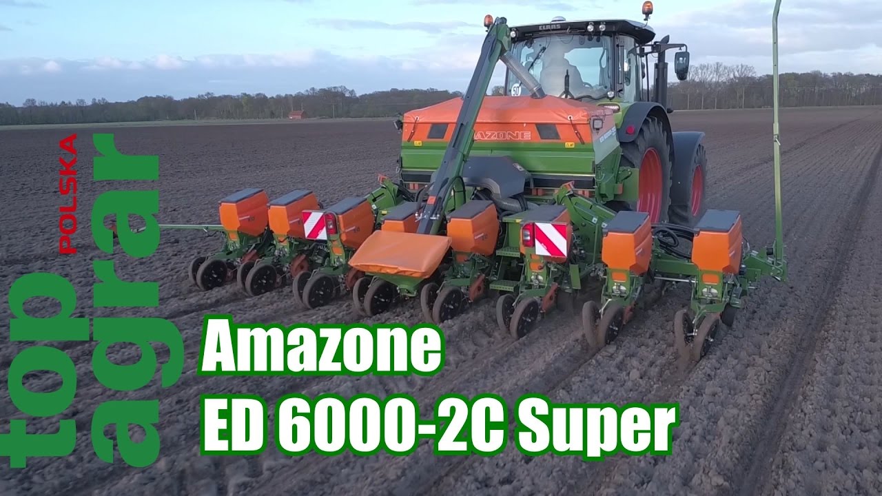 Amazone ED 6000-2C Super - Test siewników do kukurydzy top agrar