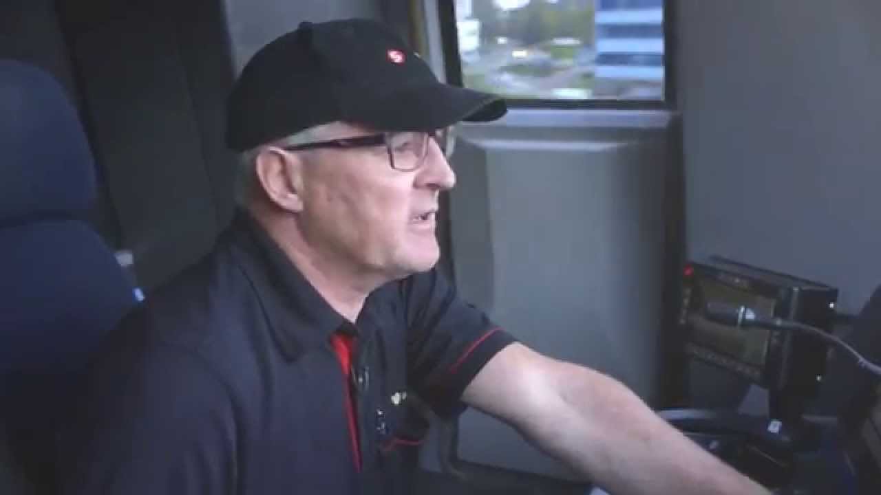 Offentlig transport i København: Mød Lokoføreren Stig der får sig en overraskelse #takforturen | DSB