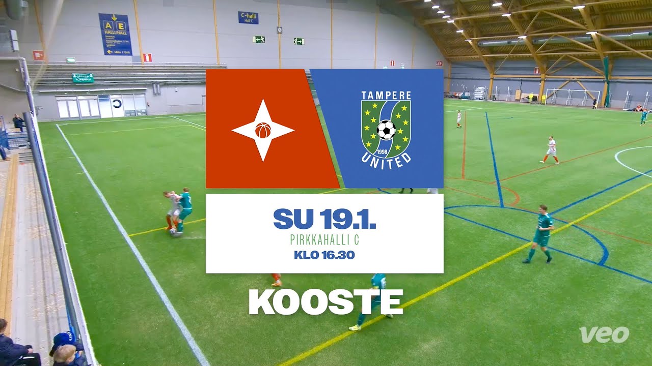 KOOSTE: TPV &ndash; Tampere United / Harjoitusottelu / 19.1.2025 / Pirkkahalli C