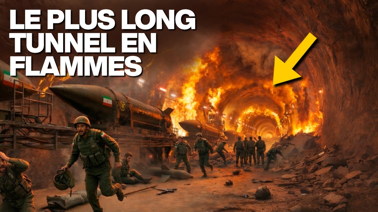 Les plus longs tunnels d’Iran en flammes! 250.000 soldats iraniens piégés et sans issue!
