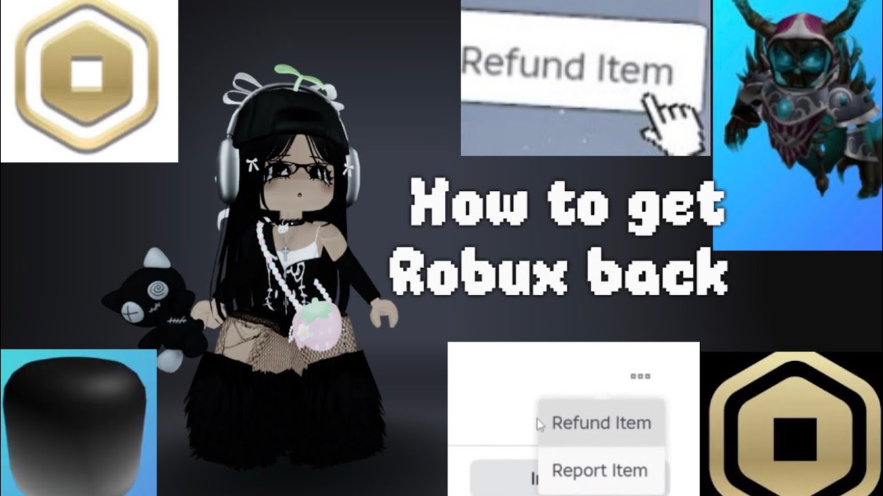 HOW TO GET ROBUX BACK FOR DELETED ITEMS