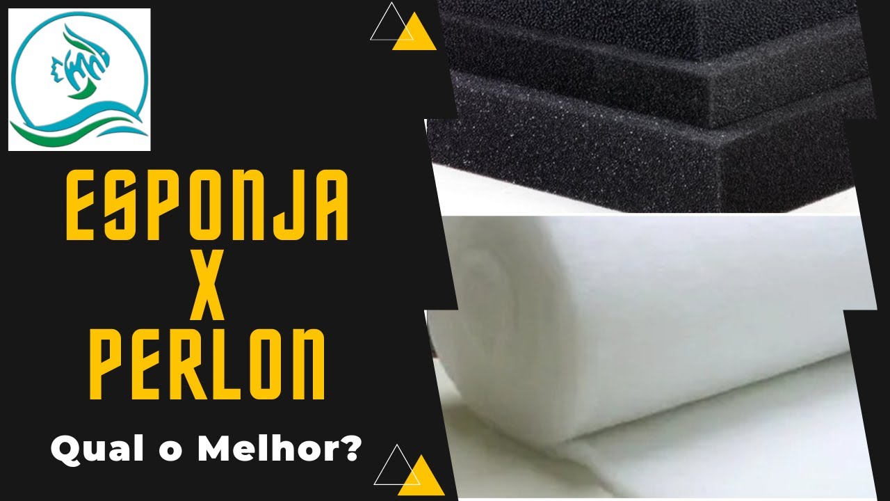 Perlon ou Esponja? A Esponja vai substituir o Perlon na filtragem mecânica?🤔