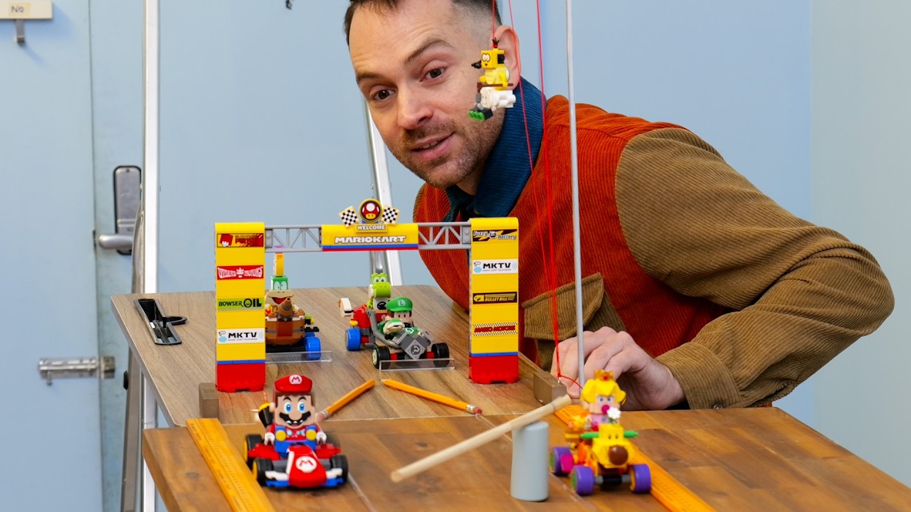 I Created a Real Life Mario Kart Race