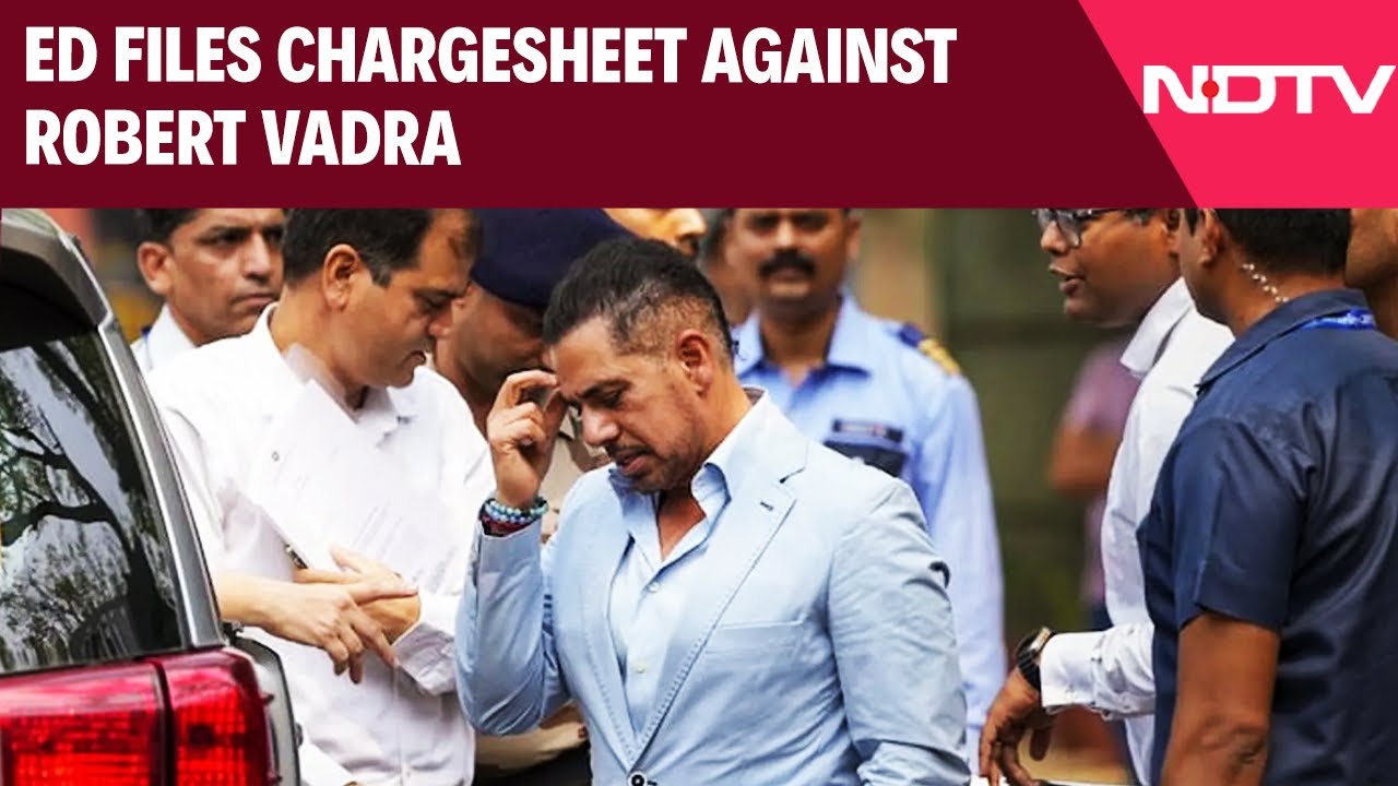 Robert Vadra News | Probe Agency Chargesheet Against Robert Vadra In Gurugram Land Deal Case