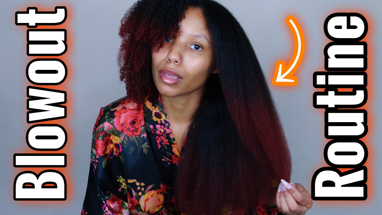My Updated Blowout Routine From Start To Finish