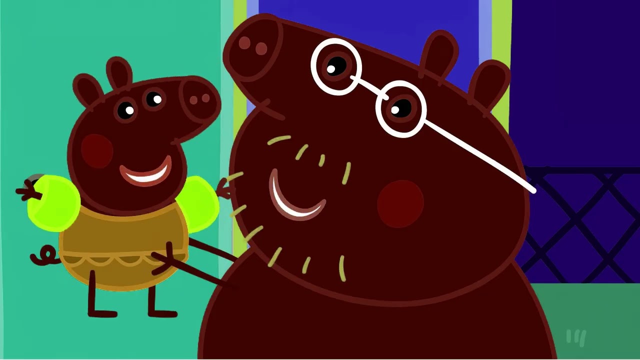 😫😩😨 Blow papa pig (Sponsored by: csupo Effects)