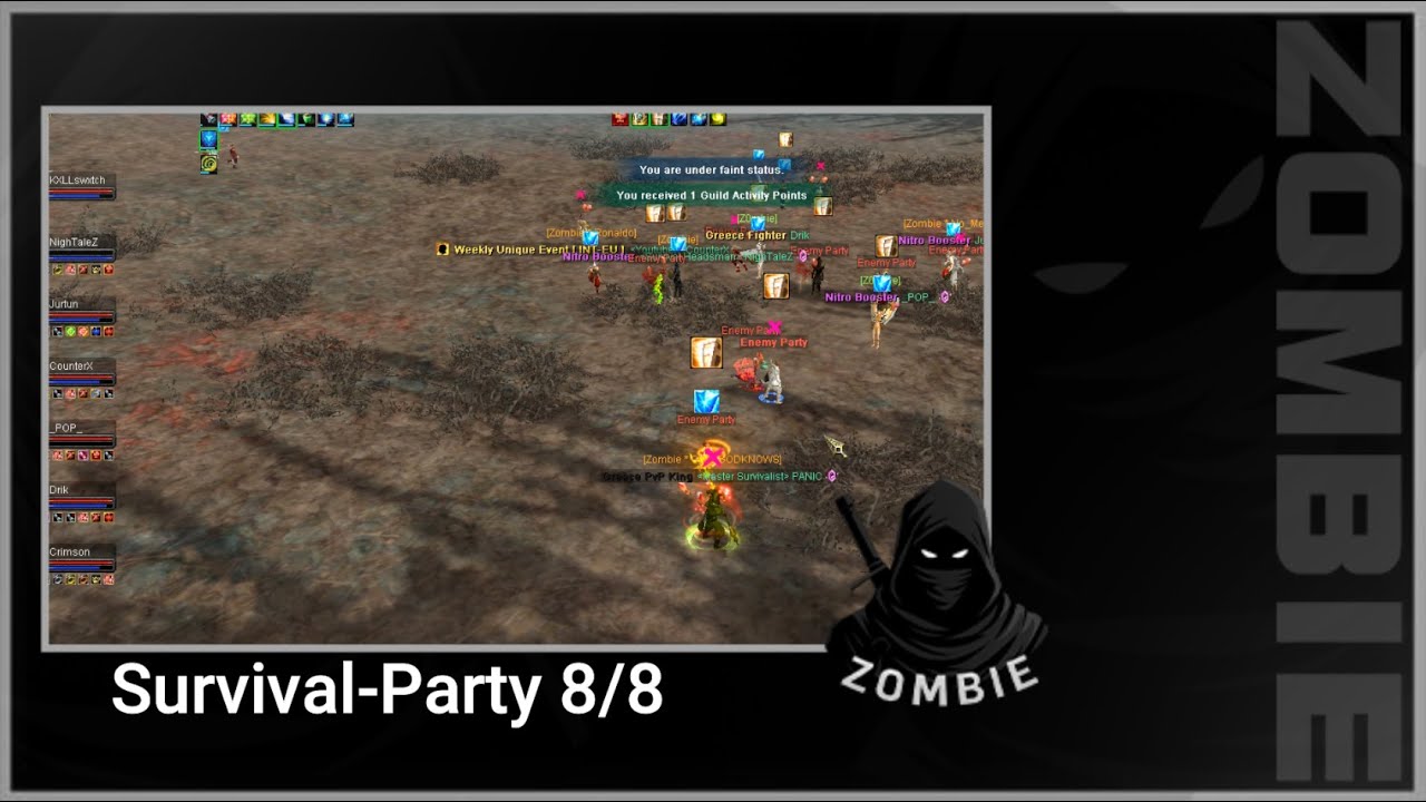 [Greece-Online] Survival-Party 8/8 Farming on goldbots Rank1 #5