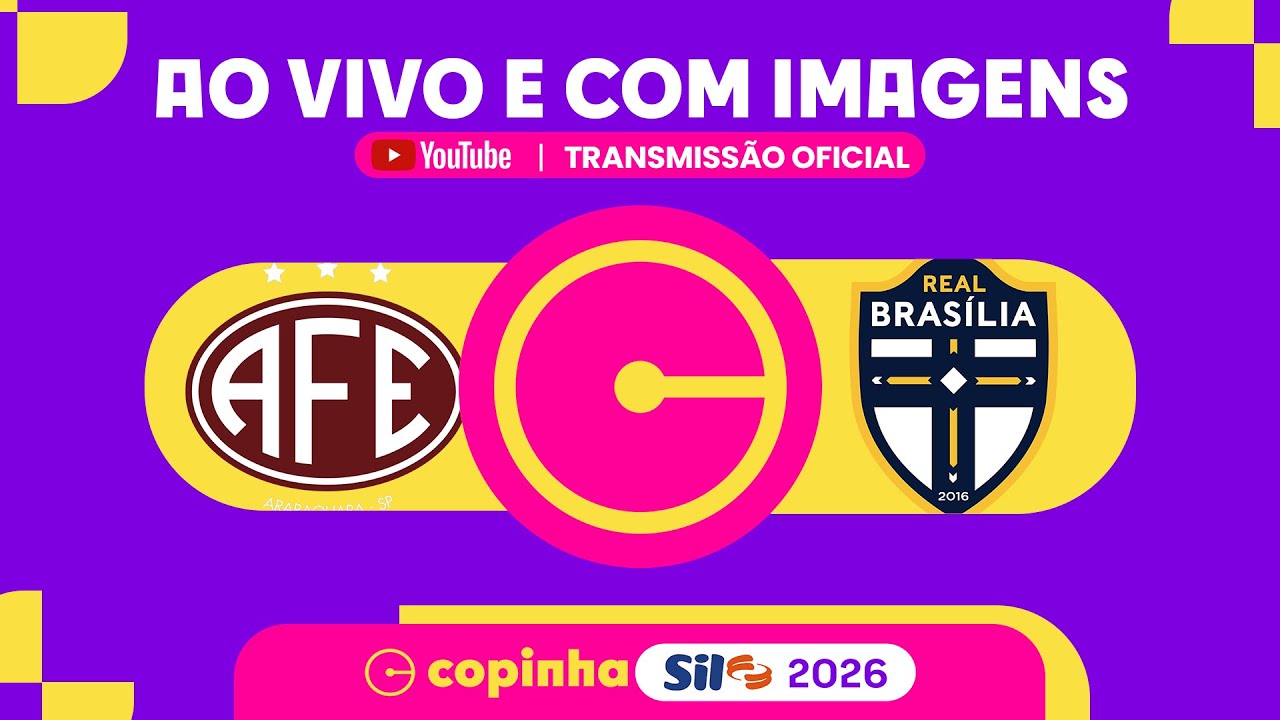 JOGO COMPLETO: FERROVI&Aacute;RIA X REAL BRAS&Iacute;LIA (DF) | RODADA 4 | COPINHA SIL 2026