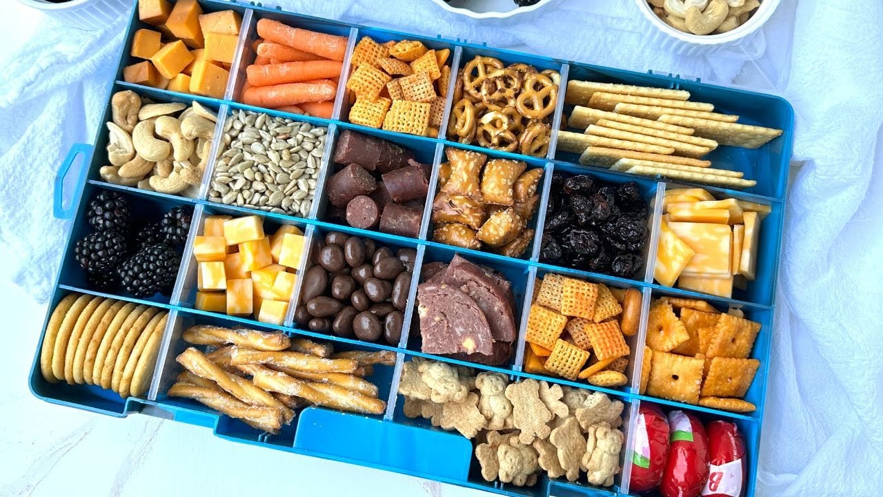 Snackle Box (Tackle Box Charcuterie)