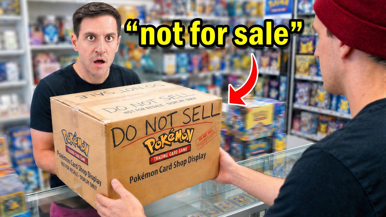I Asked EVERY Card Shop to Sell Me Something NOT FOR SALE