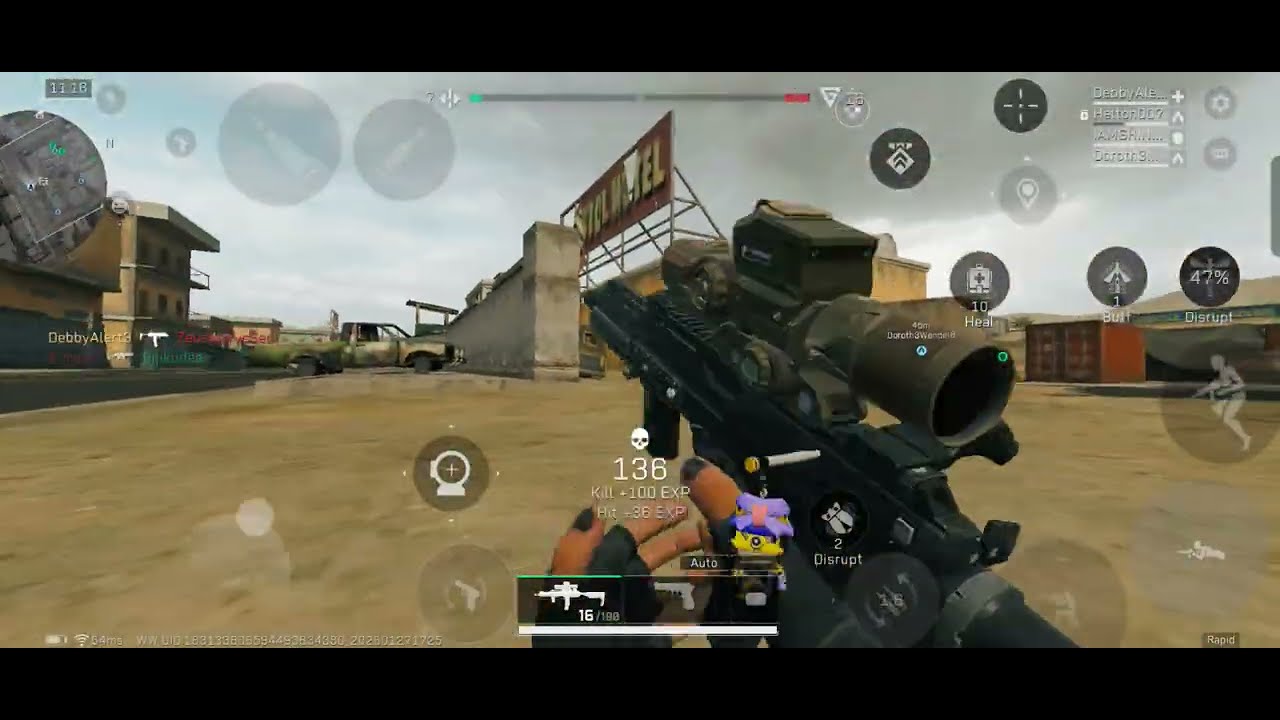 Best MP7 Loadout Delta Force Mobile Gameplay SD 855+