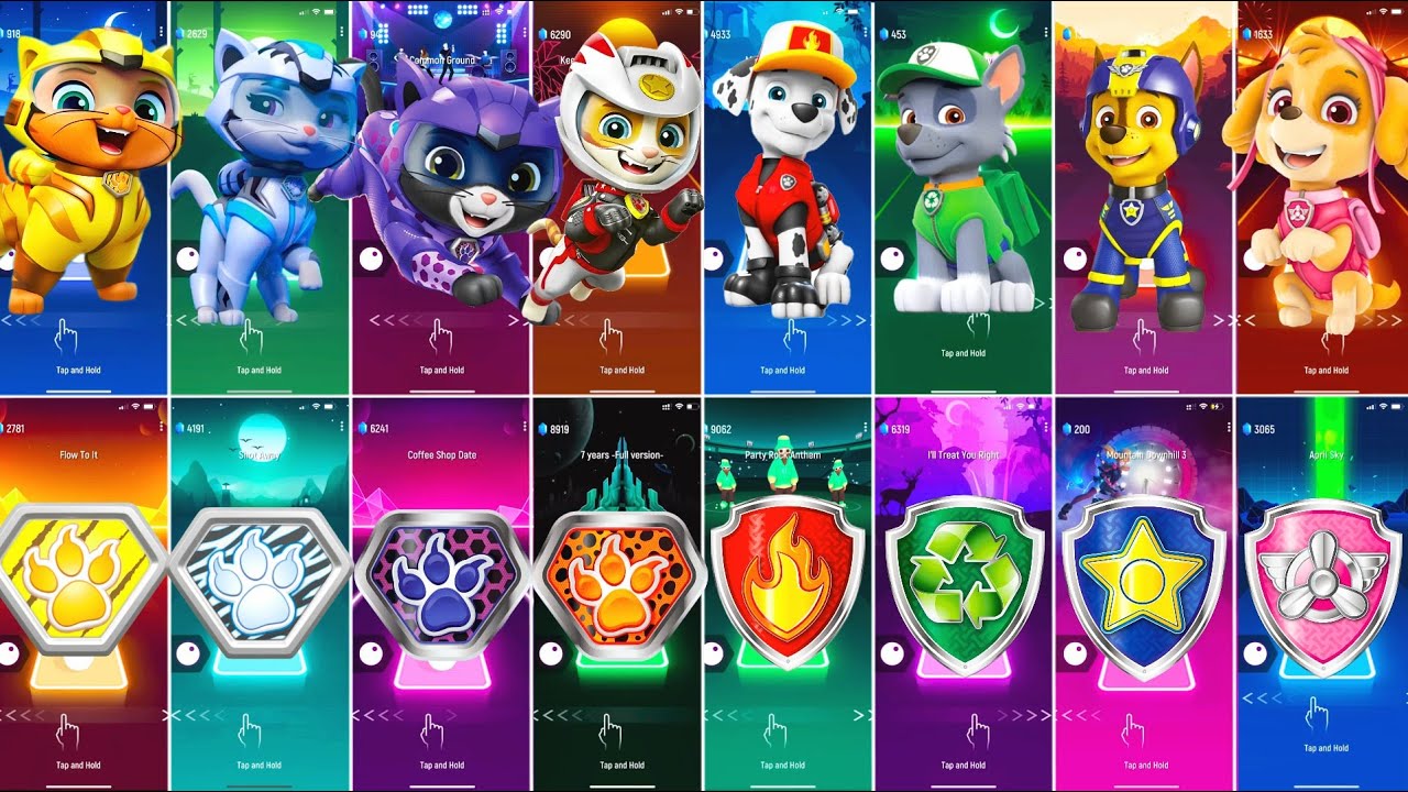 Paw Patrol All Video Megamix LEO VS RORY VS SHADE VS WILD VS MARSHALL VS ROCKY VS CHASE VS SKYE