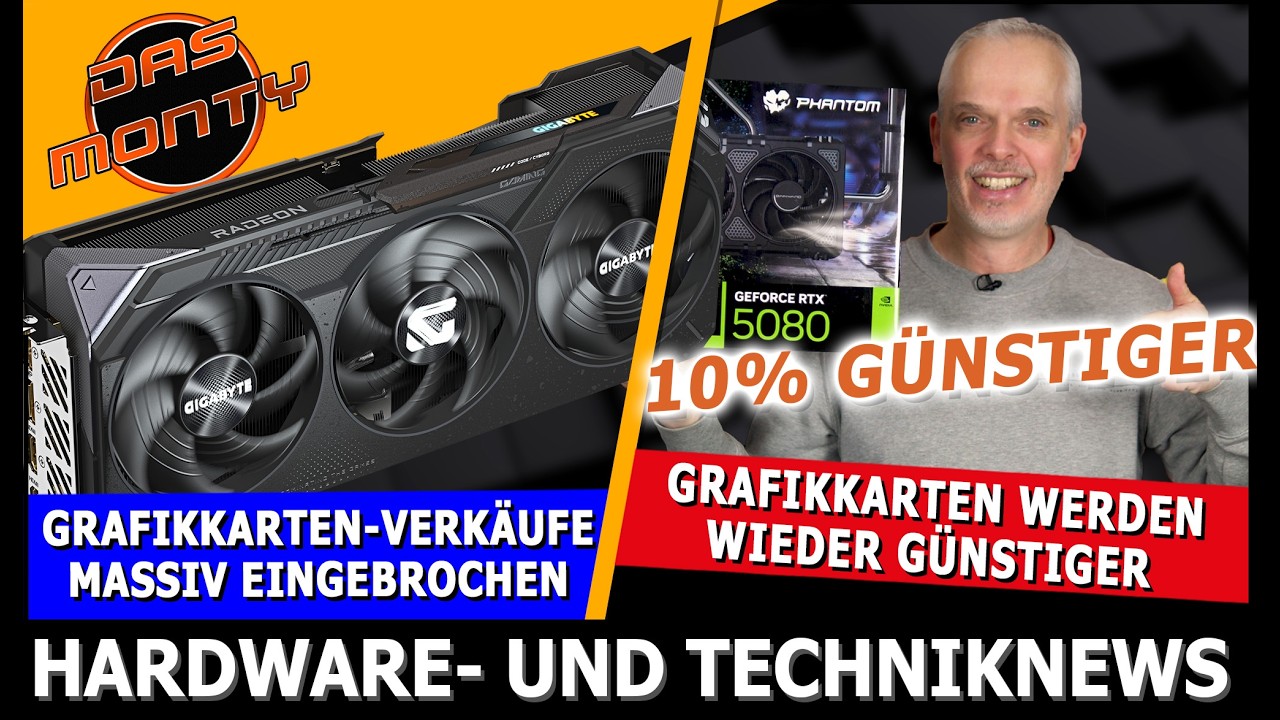Grafikkarten wieder günstiger | Graka-Verkäufe massiv eingebrochen | Asus ist wieder da | News