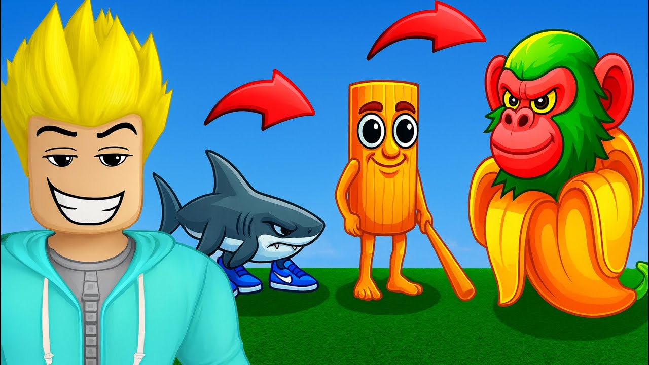BRAINROT EVOLUTION IN ROBLOX 🌿🌿