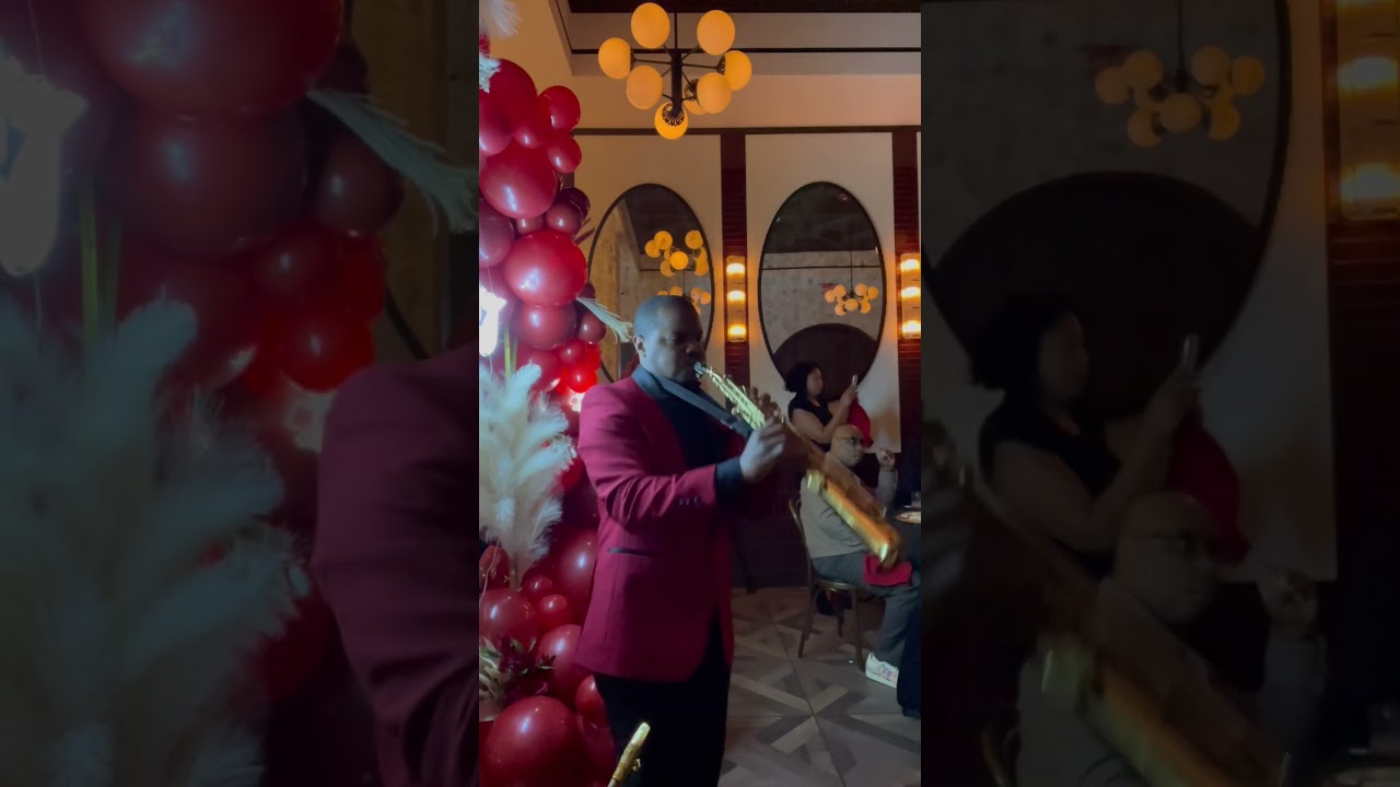 “For You I Will” by Monica | Saxophone Instrumental | Engagement Dinner