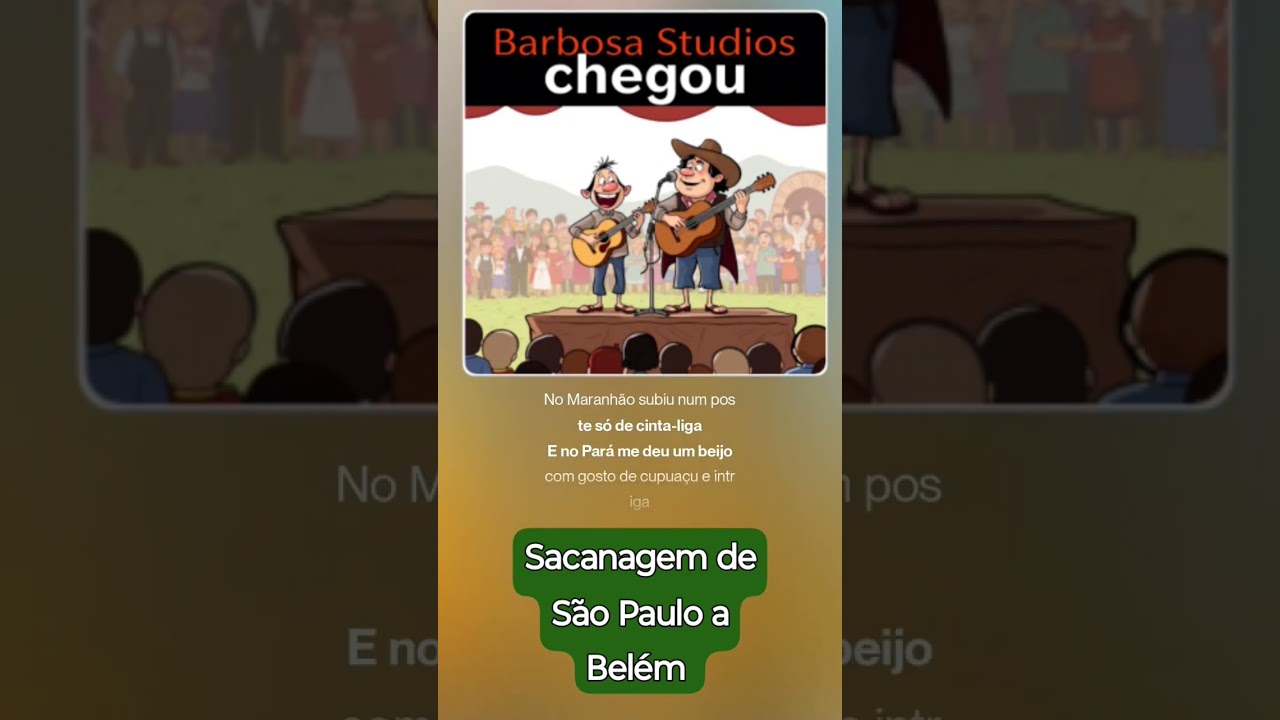 Sacanagem de S&atilde;o Paulo a Bel&eacute;m #musica #somodao #barbosastudios #sertanejo #bondesertanejo