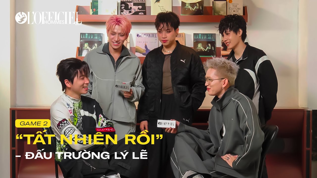 LỚP HỌC ANH TRAI “SAY HI” | MINIGAME “TẤT NHIÊN RỒI” 