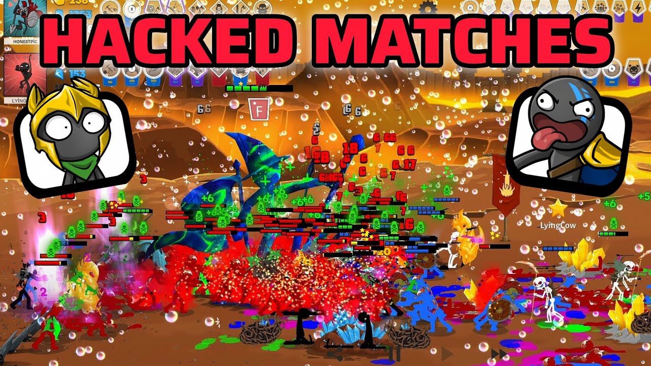 More Hacked Clips Of Stick War: Saga 2v2 Matches!