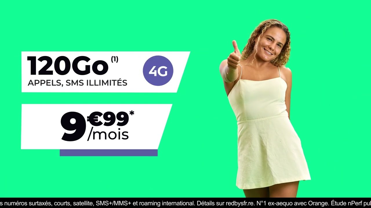 RED by SFR R&eacute;union - Autant de gigas j'y go ! R&eacute;seau N&deg;1 de l'internet mobile