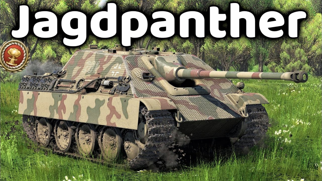 Jagdpanther Gameplay + Nuke: German Tank Destroyer | War Thunder