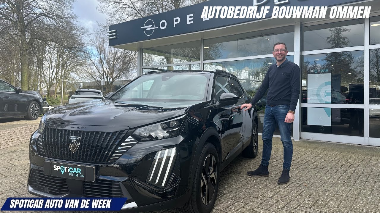 Auto van de week: Peugeot 2008 SUV GT PureTech 130PK EAT8 Automaat | Autobedrijf Bouwman Ommen