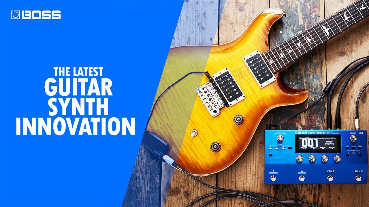 BOSS | The Latest Guitar Synth innovation