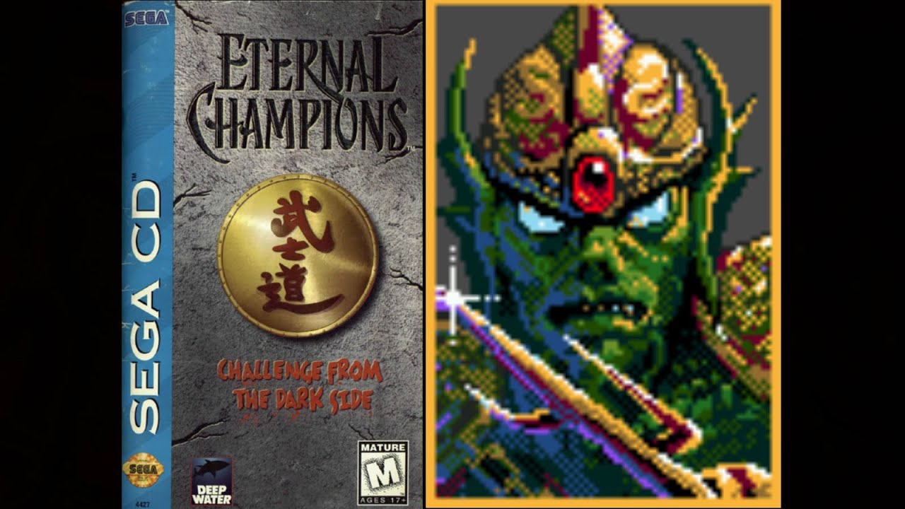 Eternal Champions: Challenge from the Dark Side (Sega CD) -Trident Playthrough (Warrior)