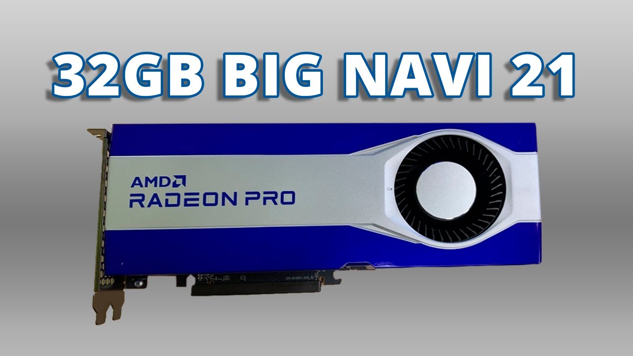 AMD Radeon Pro W6800 | Finally Something New for The Workstation Segment