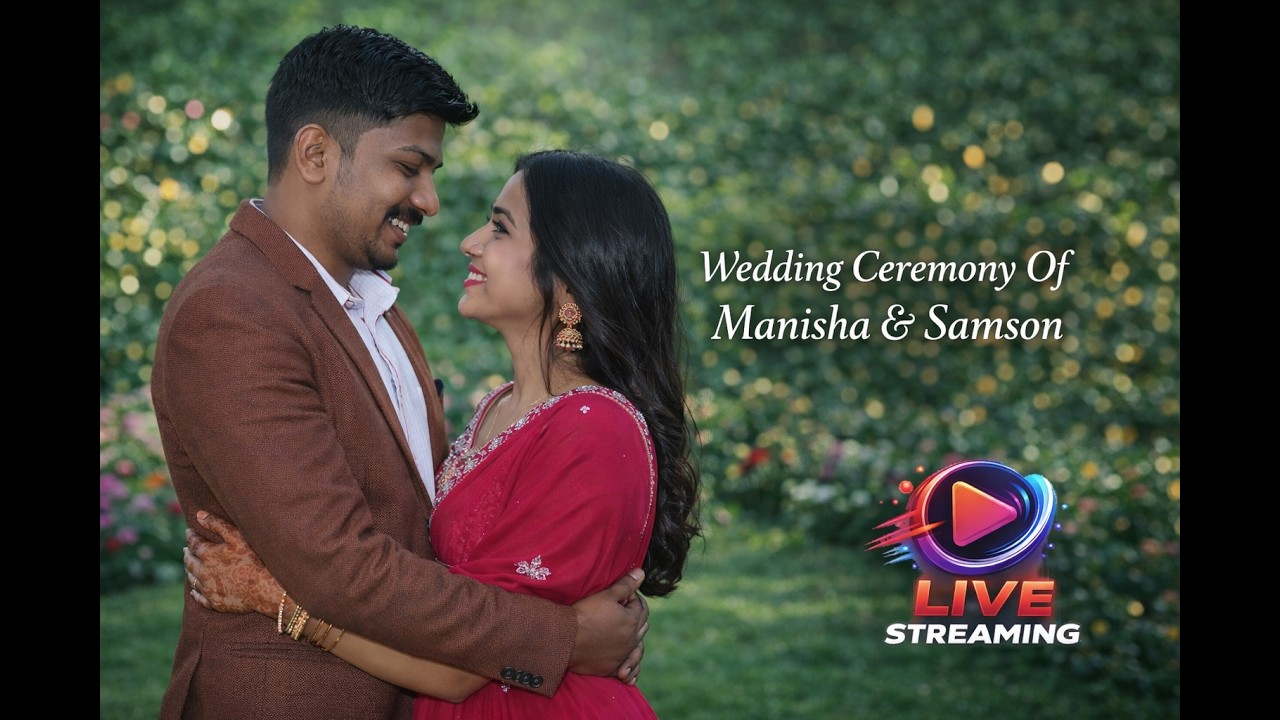 Live Wedding Ceremony Of Manisha & Samson / 13-2-26 / Sabi Studio