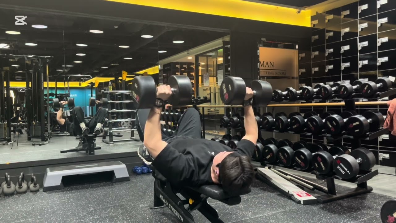 가슴 운동 했습니다.#bodybuilding 