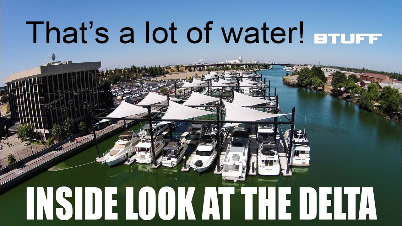 Take a ride on the Delta in Stockton, California.