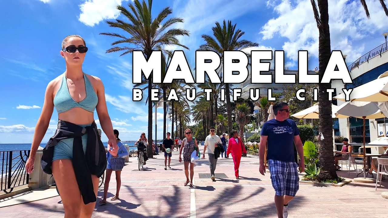 Marbella Spain Beautiful City April 2025 Update Costa del Sol Walk | Málaga [4K]