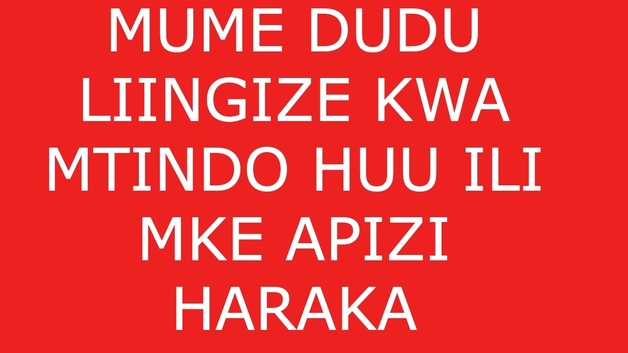 NJIA 4 za kuingiza na kutoa u-u-me kwa mkeo kumpatia utamu zaidi