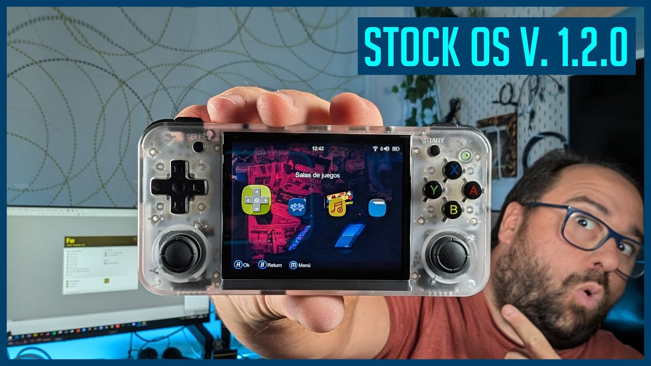 ⚡ STOCK OS V. 1.2.0 Anbernic RG35XX H Que novedades trae #retro #arcade #videogames #linux