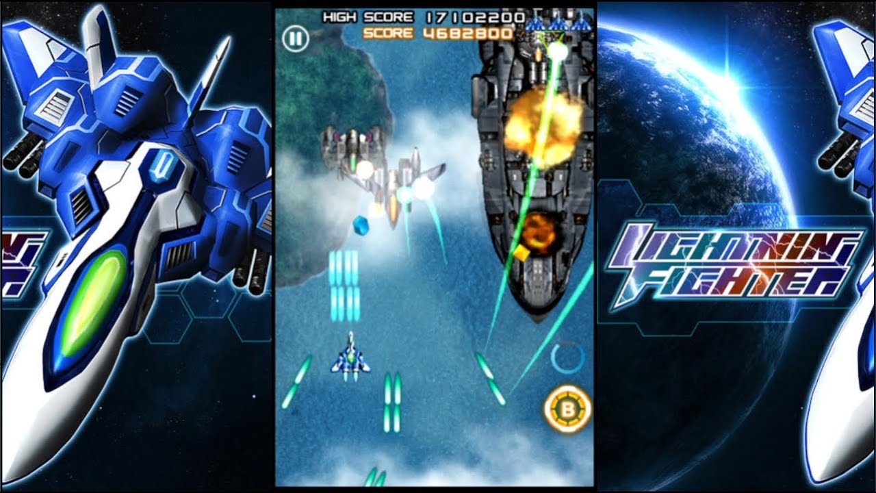 【IOS STG】閃電戰機Lightning Fighter (Uwan 2010) - HARD  ALL Clear（NoDeath）