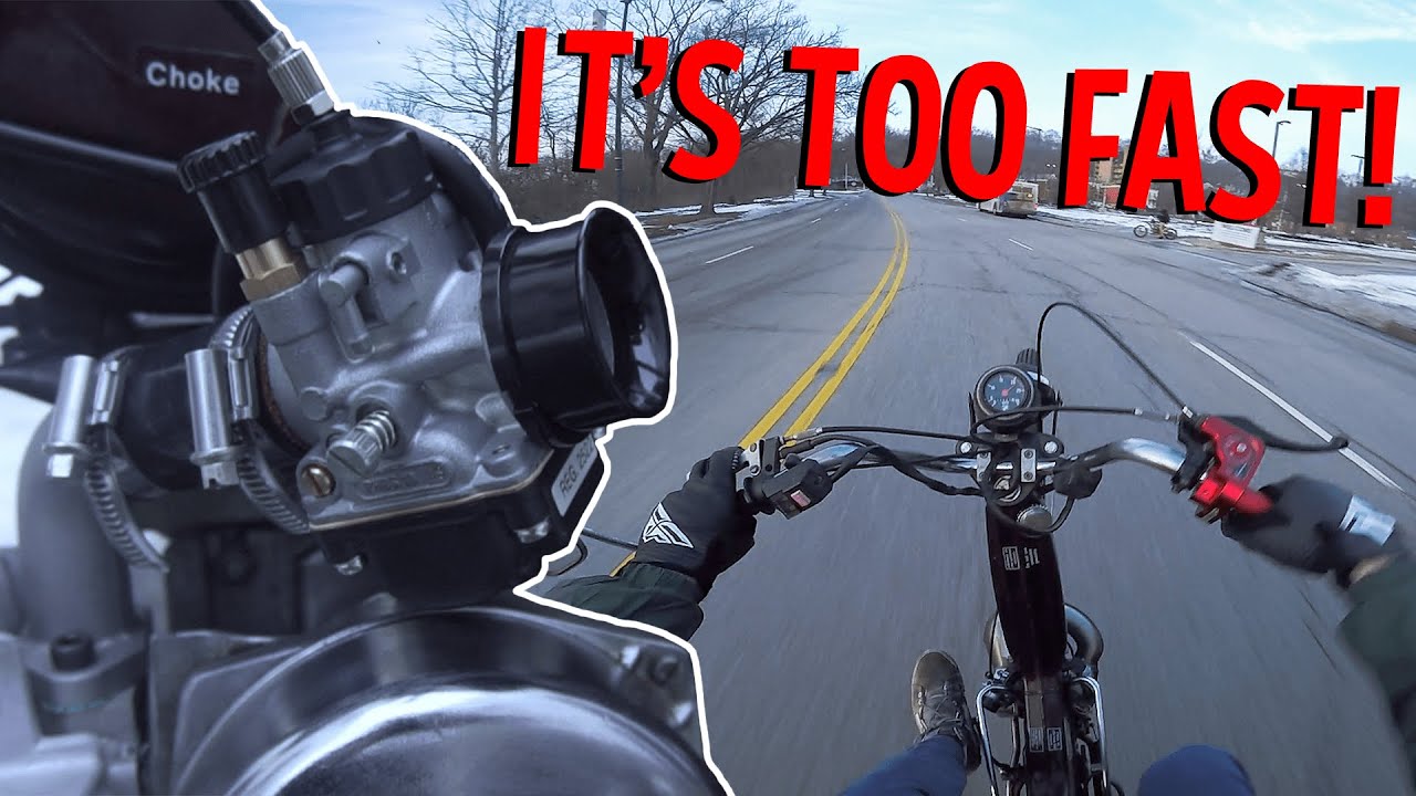Moped Carb Upgrade!! (HUGE POWER INCREASE)