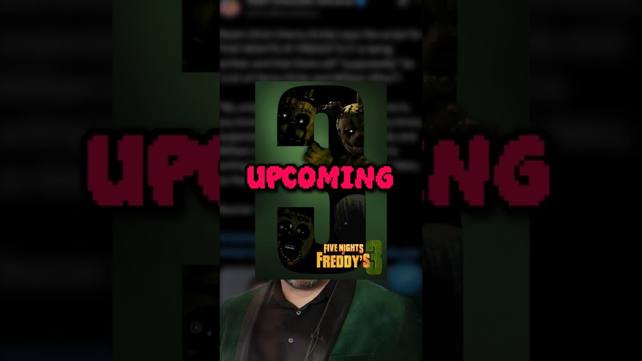 The FNAF 3 Movie News Are Insane! #fnaf